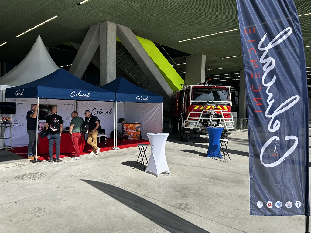 Stand Gelucal Congrès Sapeurs-Pompiers